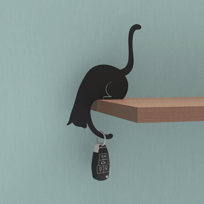 Banana Holder with Cat Design Hook