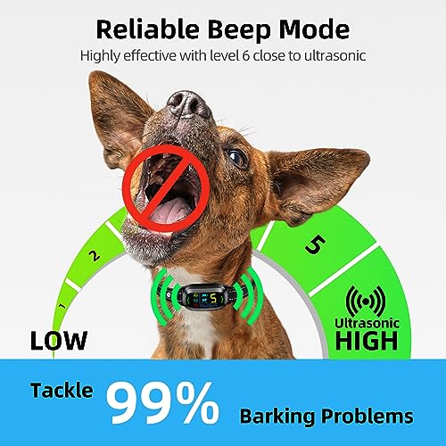Rechargeable Bark Collar - Smart Anti-Barking