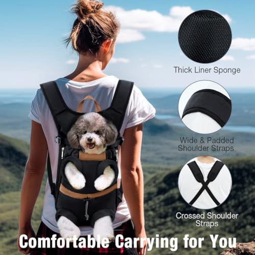 Dog Carrier Backpack - Medium, Black