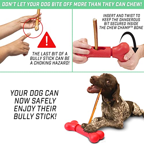 Chew Champ Bully Stick Holder for Dogs