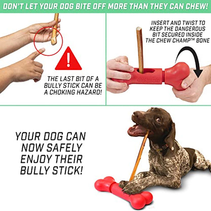 Chew Champ Bully Stick Holder for Dogs