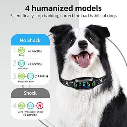 Rechargeable Bark Collar - Smart Anti-Barking