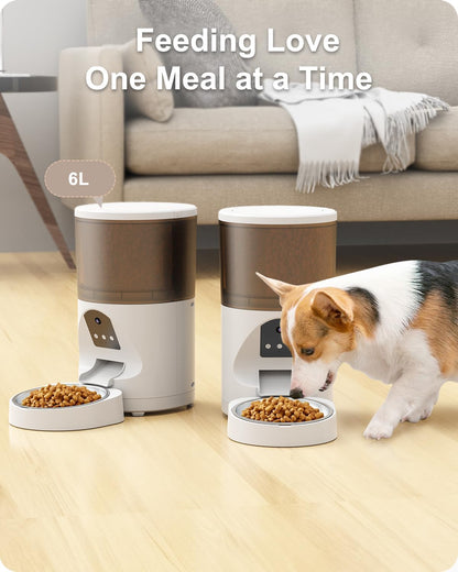 Smart Automatic Cat and Smal Dog Feeder with WiFi Control