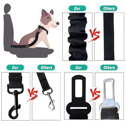 Dog Car Seat Belt - 3 Piece Set