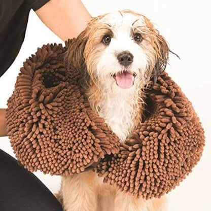 Heavy Duty Soft Microfiber Dog Bath Towel