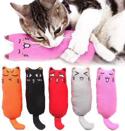 Catnip Filled Cat Teething Toys - 5 Pack