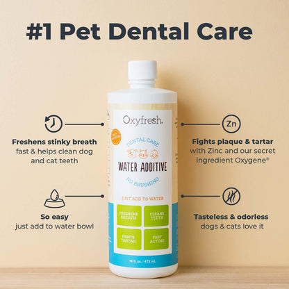 Premium Pet Dental Care Solution - Water Additive