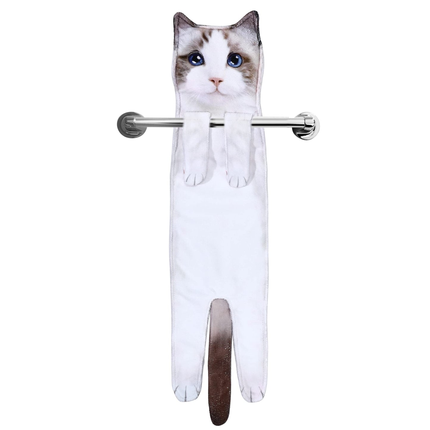 Cat Hand Towels - Cute Decorative