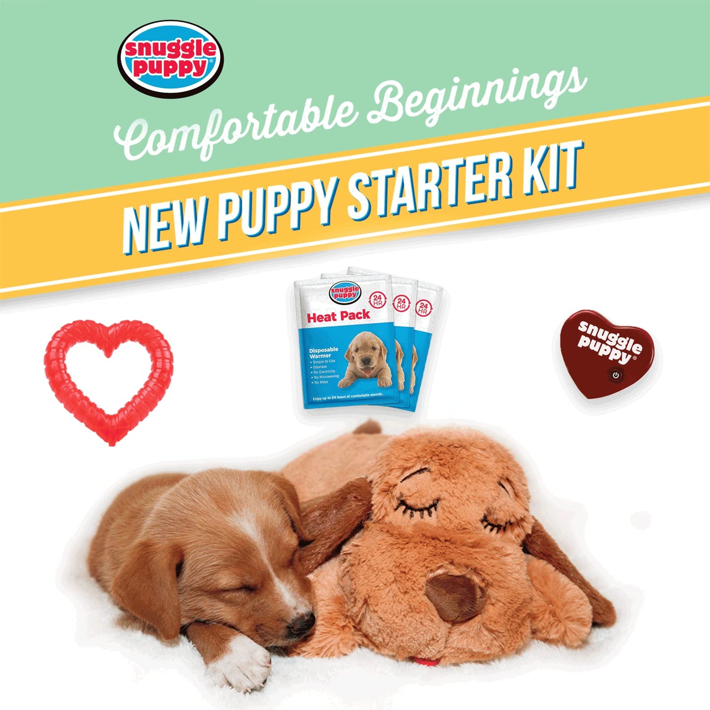 Snuggle Puppy Starter Kit - Biscuit Color