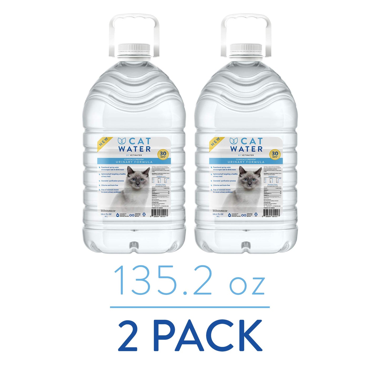 Cat Urinary Formula Water - 2 Pack