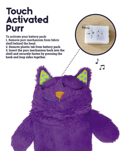 Purr Pillow Kitty Soothing Plush Cat Toy