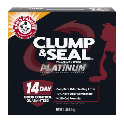 Clump & Seal Multi-Cat Litter - 18lb