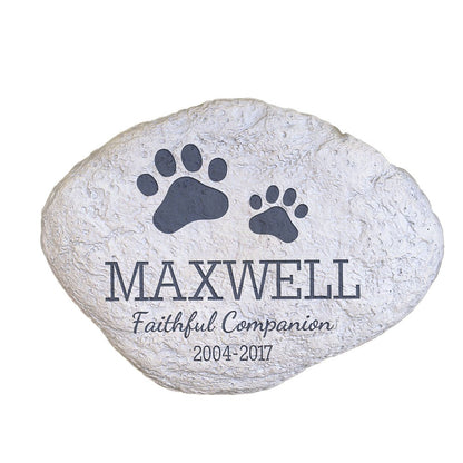 Personalized Pet Memorial Garden Stone