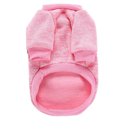 Warm Winter Puppy Sweater - Pink, Small