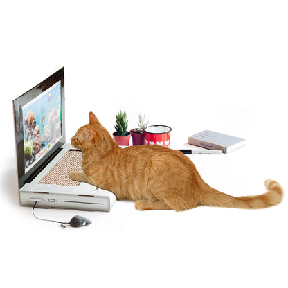 Cat Laptop Scratcher - Cardboard