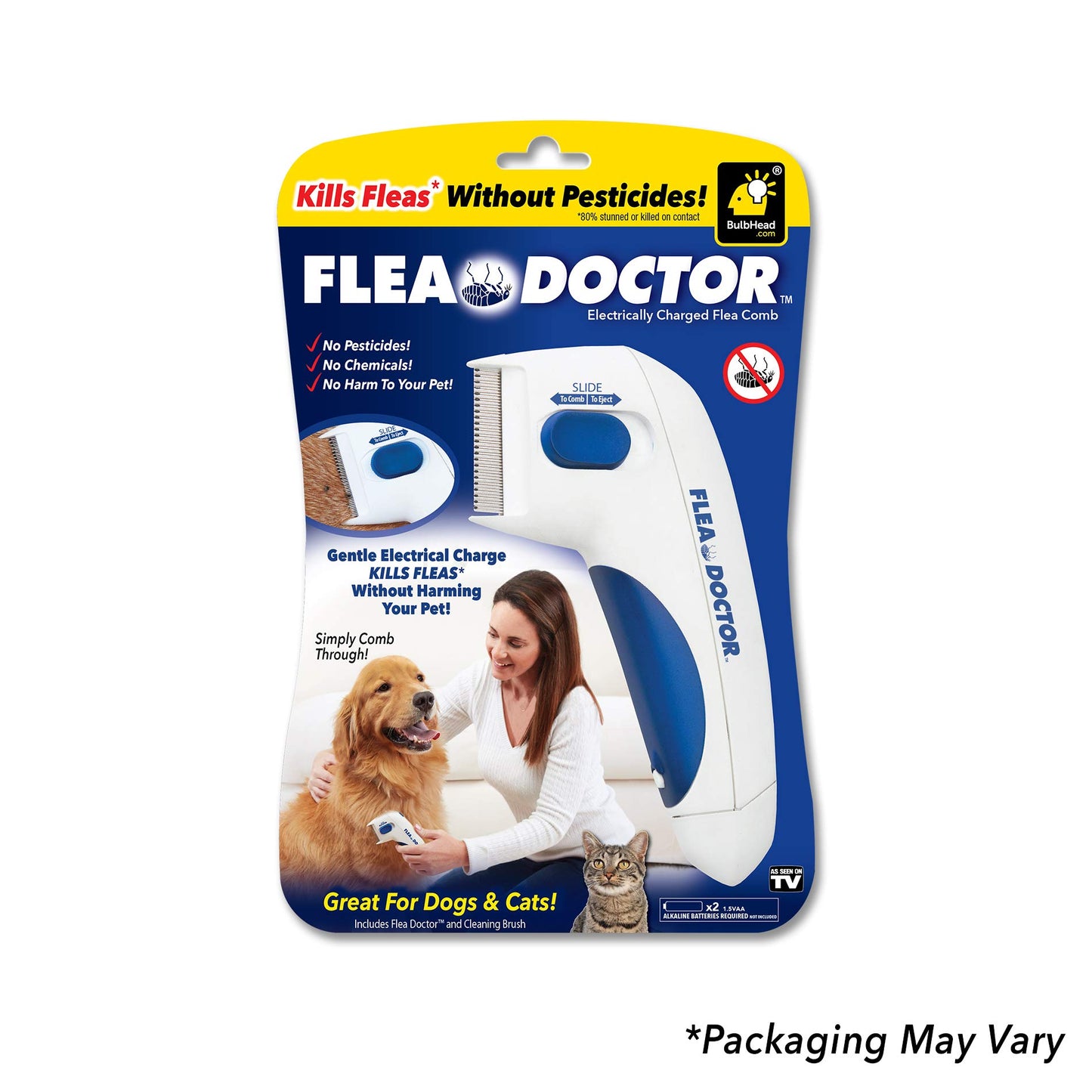 Electronic Flea Comb for Dogs & Cats