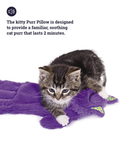 Purr Pillow Kitty Soothing Plush Cat Toy