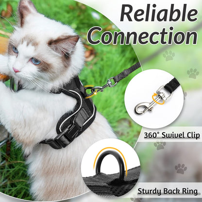 Cat Harness and Leash for Walking