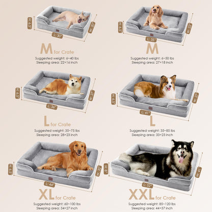 Orthopedic Dog Bed - XL Memory Foam