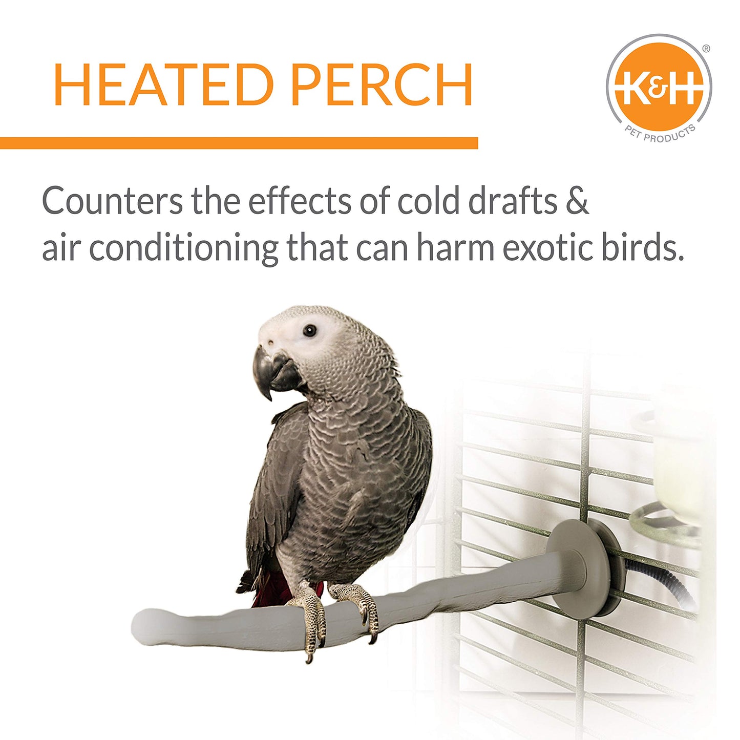 Thermo-Perch Heated Bird Perch