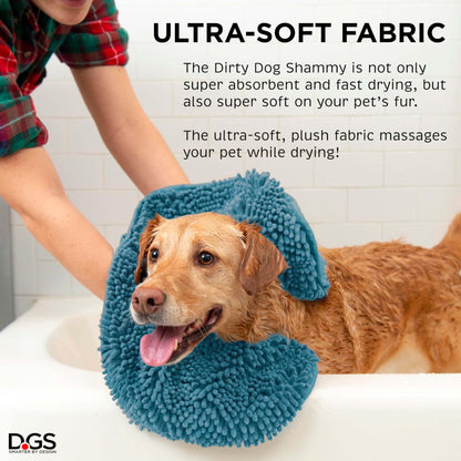 Heavy Duty Soft Microfiber Dog Bath Towel