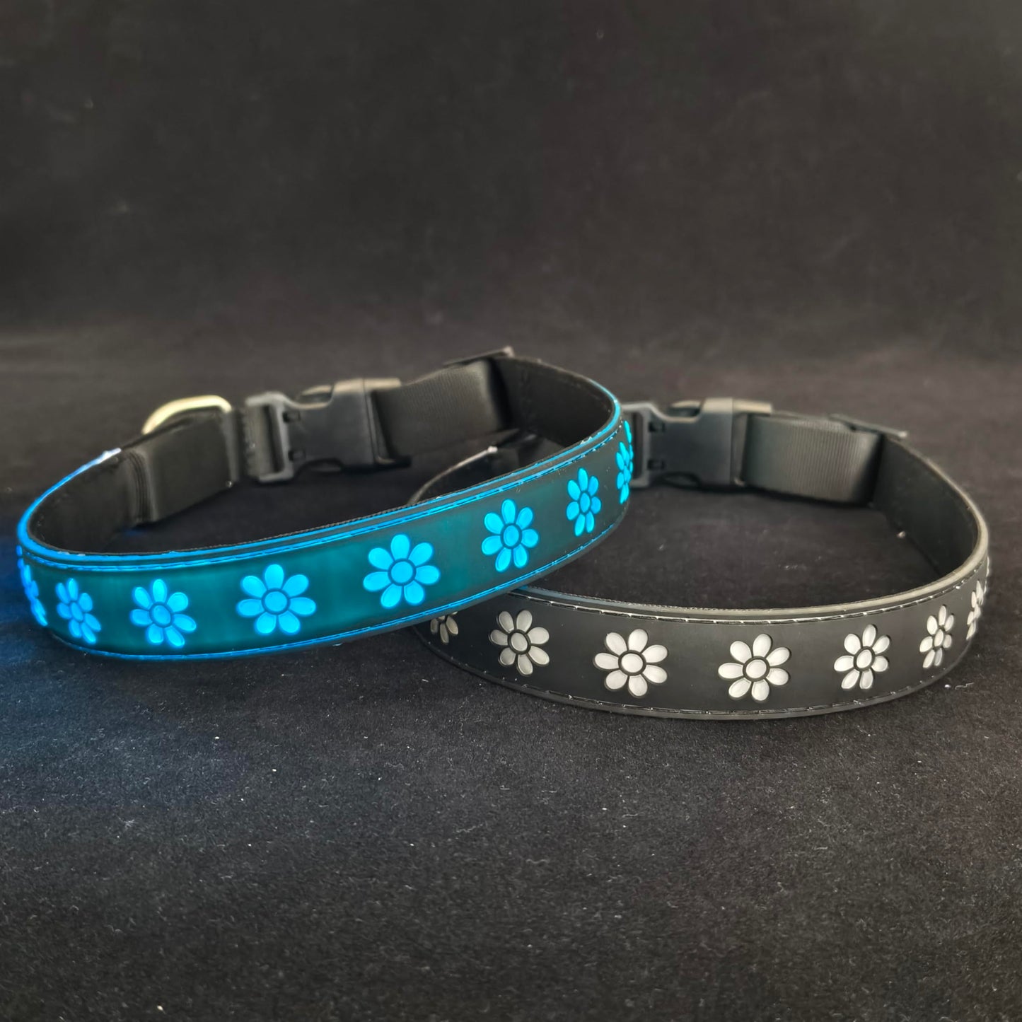 LED Light-Up Airtag Dog Collar - Subversive Design