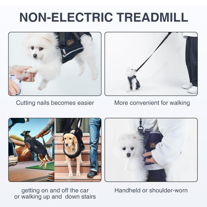Dog Lift Harness, Pet Support & Rehabilitation Sling Lift Adjustable Padded Breathable Straps Dog Lift Harness for Senior Dogs